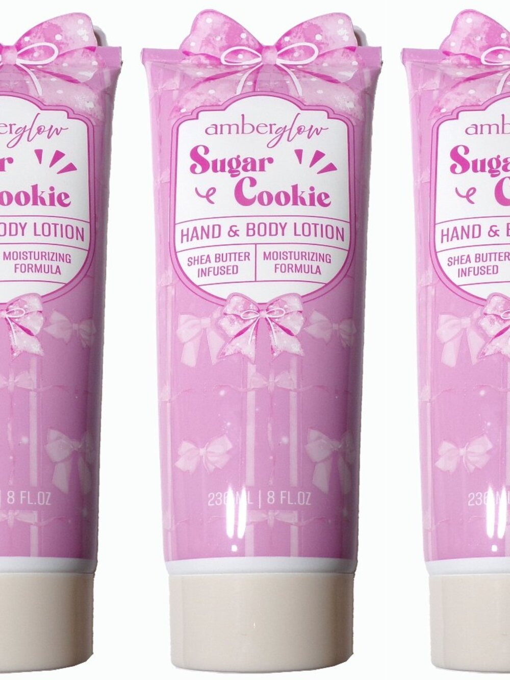 Amber Glow Sugar Cookie Hand & Body Lotion 3-Pack, 24 fl. oz.